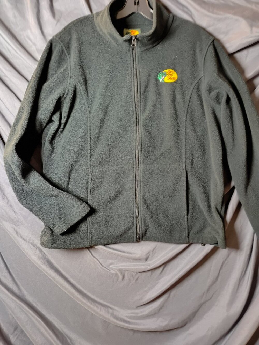 Bass Pro Shops Fleece Jacket Black Size XL